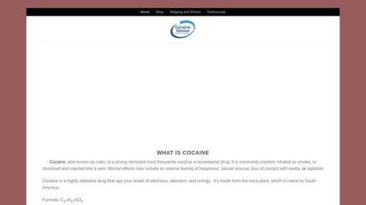 screenshot of Buy Cocaine Online USA - Europe - Australia - Asia | Cocaine For Sale - https://hleqdmyw2pyya2vpgbo7unsshbl6elgjjcy3xvtkgey72azrd74zovyd.onion.jump.black