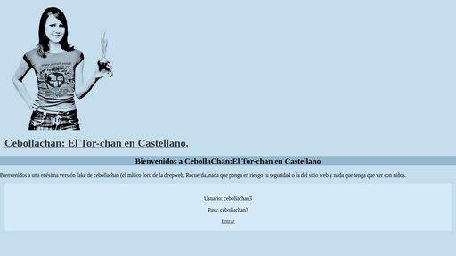 screenshot of Cebollachan: El Tor-chan en Castellano. - qnphns6b6wyqtruiffp5vzfbjaszu2weefpmqtsbxni6gyhj2vijhtid.onion.jump.black