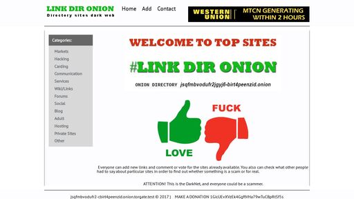 screenshot of Directory top sites hidden Internet, TOR links and urls, add a site in the dark directory - jsqfmbvodufr2jgyj6kaiesfw6qwnvs4g3qgml233plcbirt4peenzid.onion.jump.black