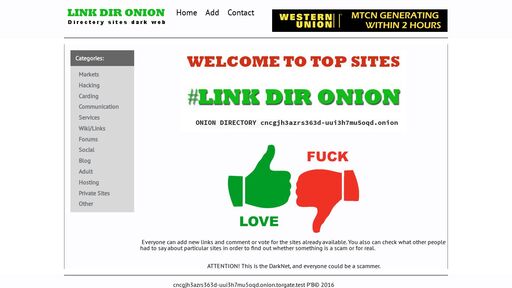 screenshot of Directory top sites hidden Internet | TOR links and urls - cncgjh3azrs3ehee7paqnybxdgo5se63dlt5aqhunzcauui3h7mu5oqd.onion.jump.black