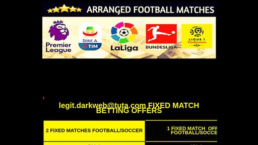 screenshot of Football Fixed Matches - Fixed Matches HT/FT 100% Guaranteed Bets, sure fixed matches - ysrht333tjkplkui7ojxv7vm5nvfv7ec7pd2dyn5ejuegzfbcupe6sid.onion.jump.black