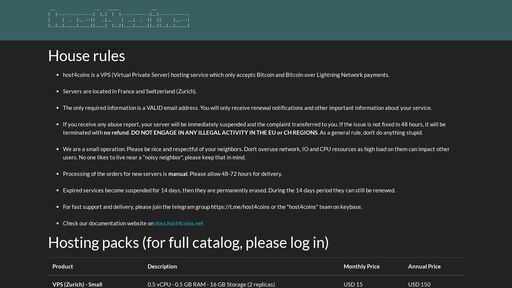 screenshot of h o s t 4 c o i n s - utnesraitaphpasjotsemksy2nplji3hntcvyupc3yqxk44nbu3d4qid.onion.jump.black