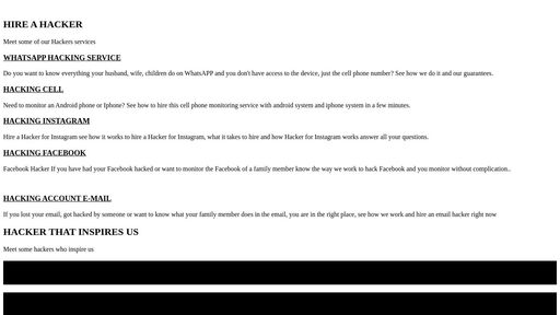 screenshot of Hacking Service - https://2hpj2xvcxtumlzu6uamd3ayqa6obybwlovhdo3l577agzp75w3gkgeyd.onion.jump.black