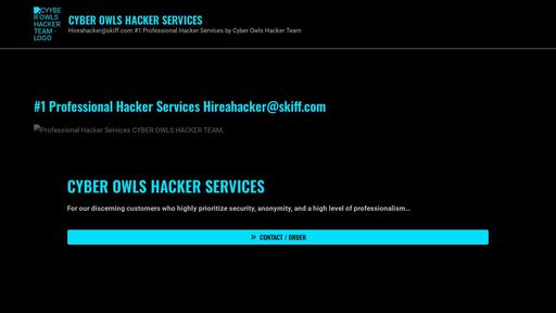 screenshot of Hireahacker@skiff.com #1 Professional Hacker Services - Hacker Services - https://vv6nyz6p36dovgerw6udionuzyrwjutdbgt5dopp5d6oaziphwxtlbad.onion.jump.black