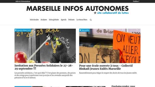 screenshot of Autoréduction et vol - Marseille Infos Autonomes - https://vap3miljiaw72s6k4jto2xrhecodjv2hhar5cd45gjbgmutkx7q6s2yd.onion.jump.black/+-autoreduction-et-vol-+