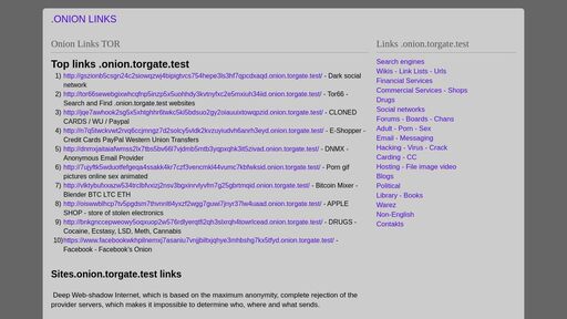 screenshot of Onion Links - ufcbhii2osrdw4sfuf524exw375ljkrfe3j623zea352wekpicyge7ad.onion.jump.black