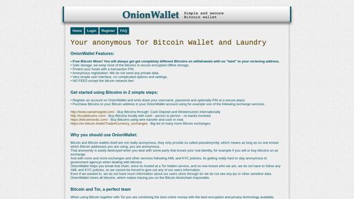 screenshot of OnionWallet Anonymous and secure Bitcoin Wallet and Bitcoin Mixer, Laundry. Wash your Bitcoins. Tor Web Wallet - p2qzxkcaaegmewyhaf56kkmcansmj5hr5mm7lpgxqvnxhe6bmi4u33yd.onion.jump.black