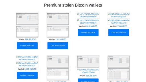 screenshot of PREMIUM BITCOIN WALLETS - kbyz5nubktfmsm2e4wanunbytuufbo3tzadgqijzn5llmnbzhfjqn5ad.onion.jump.black