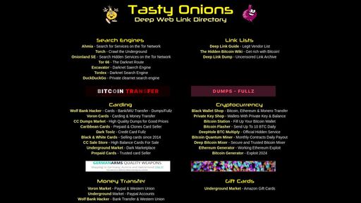 screenshot of Tasty Onions - Deep Web Link Directory - 22tojepqs7g4ojhl4blvbum7u3swifjkm4k44zqz5rad3pui2ctlhyyd.onion.jump.black