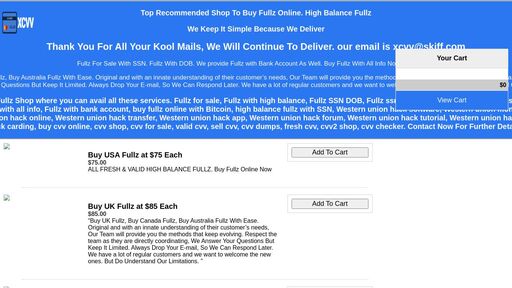 screenshot of Top Recommended Shop To Buy Fullz Online. High Balance Fullz - https://vhnbyk4gduhni77fsgalp3jfms4b7xwtbbjltpmwht46ysz2ckbqbjqd.onion.jump.black