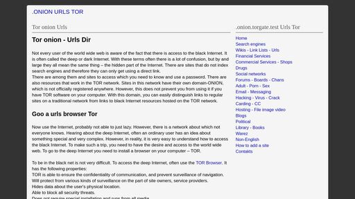 screenshot of Tor onion Urls Dir - rhgk2ljm2hco4rqwaluy3yoc6ohrrkil5himob33da7byo255s54glqd.onion.jump.black