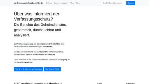 screenshot of Suche -
Verfassungsschutzberichte.de - https://zq5xve7vxljrsccptc4wxmuebnuiglhylahfwahyw7dzlxc43em4w6yd.onion.jump.black/suche?q="kommunistische partei"&page=120