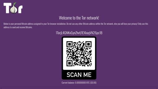 screenshot of Your Personal Bitcoin Address - Welcome to Tor! - twxxikdbfzks66pongtlvqfcjbiw2dcyvx4somx3q6eszuxd6p2ld4ad.onion.jump.black